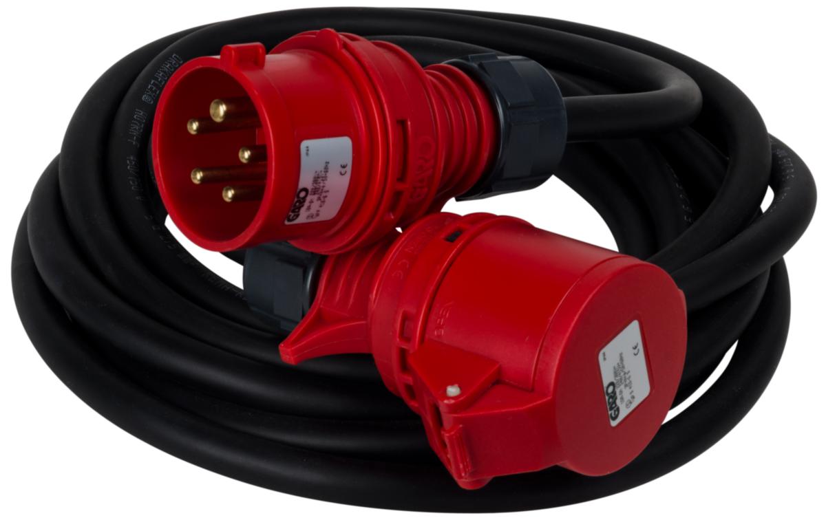 Skarvsladd 400 V - KABEL 16A 10M RDOE 5G2.5 3-FAS GELIA 01.0130-10