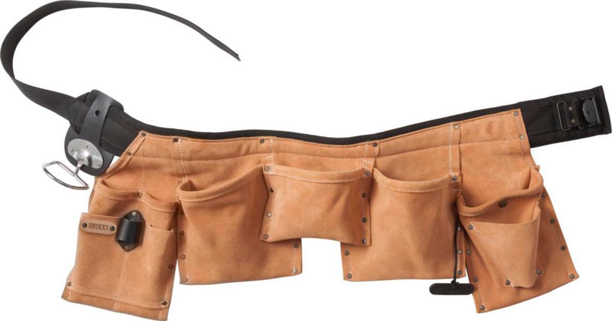 Verktygsbälte Snikki 9335 LTHR - VERKTYGSBÄLTE BRUN,1232 FRISTADS 100900-240 ONESIZE