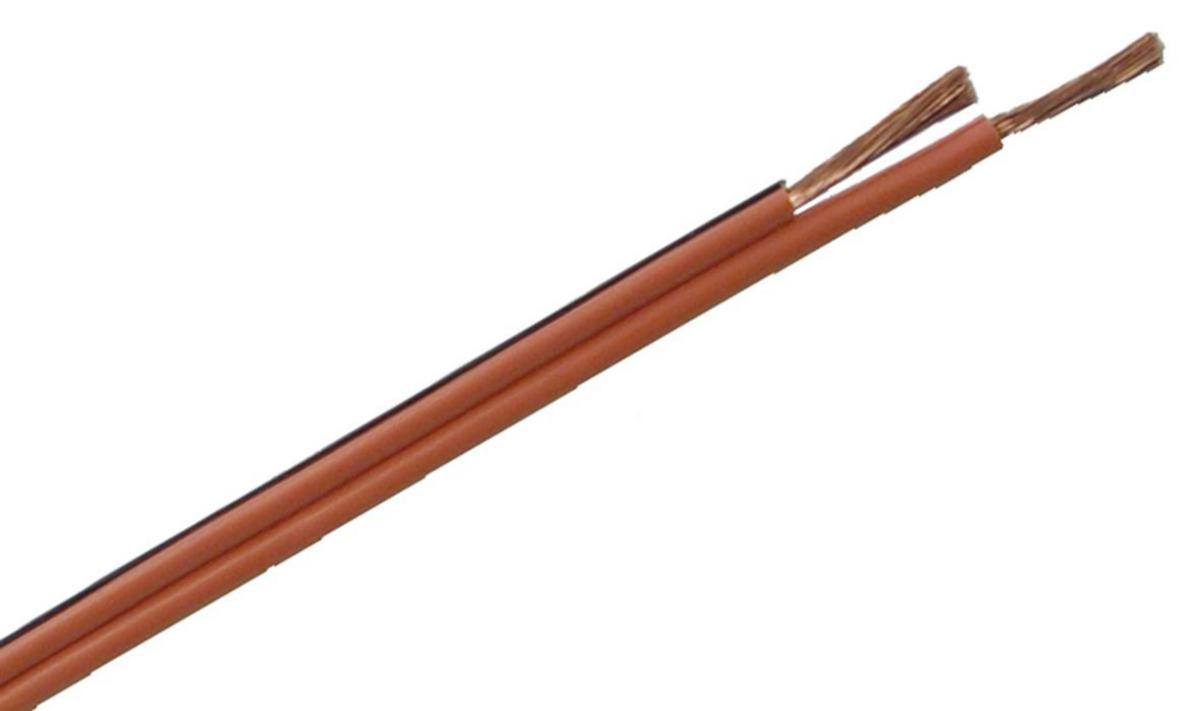 Högtalar- och signalkabel RKUB 2,5mm² Nexans - RKUB 2X2.5 ORA/SV 90V PVC B250 (0*) ORANGE,SVART