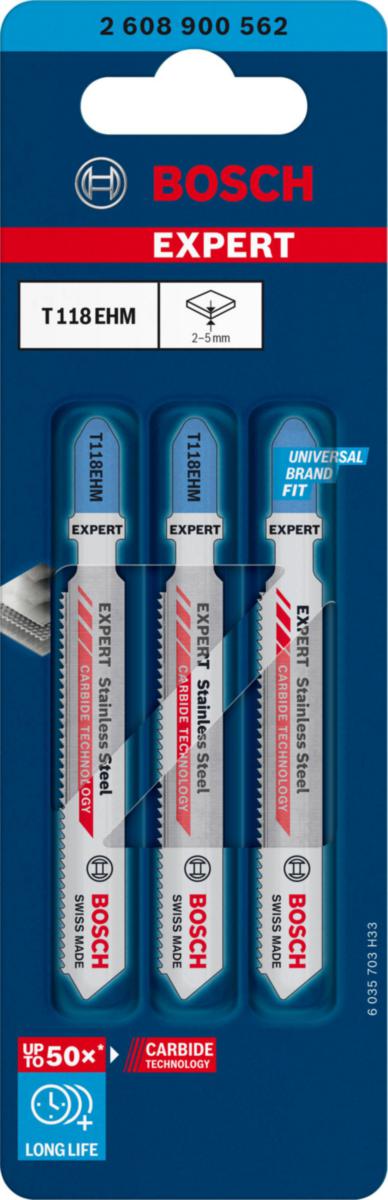 Sticksågblad Bosch Expert RF - STICKSÅGBLAD T118EHM RF 3/FRP BOSCH 2608900562