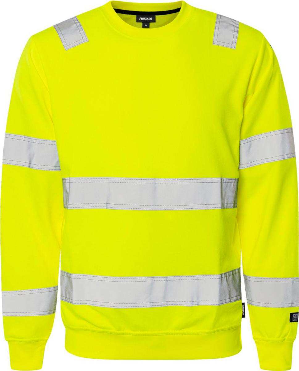 Sweatshirt Fristads 7446 SHV - SWEATSHIRT 7446 BPV GUL S FRISTADS 110151-130 S