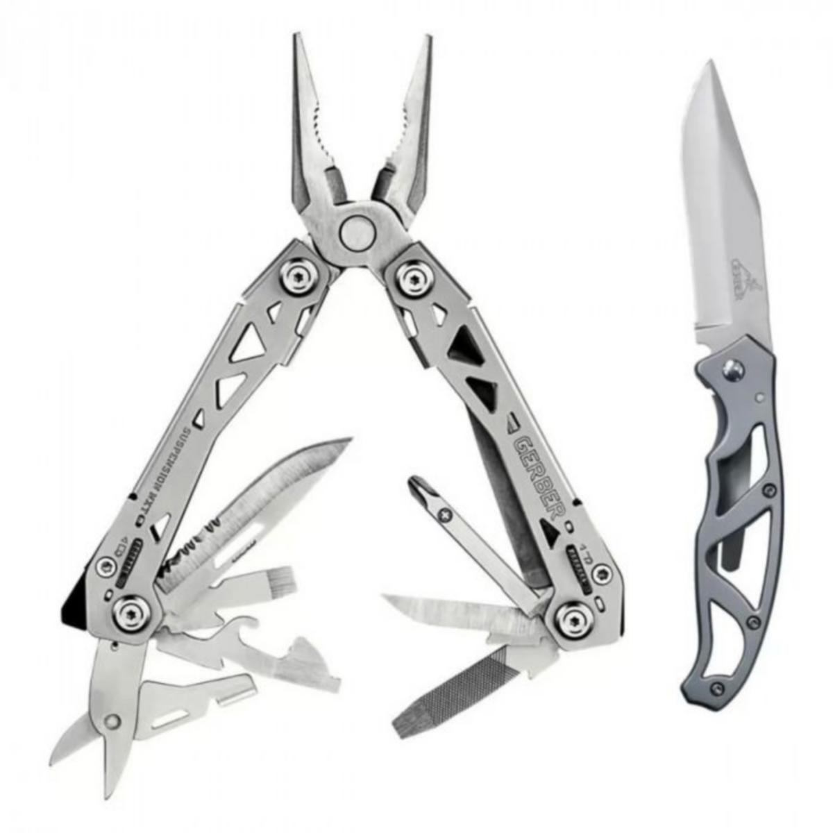 Knivset Gerber Suspension NXT + Paraframe I - KNIVSET GERBER SUSPENSION NXT NXT+PARAFRAME
