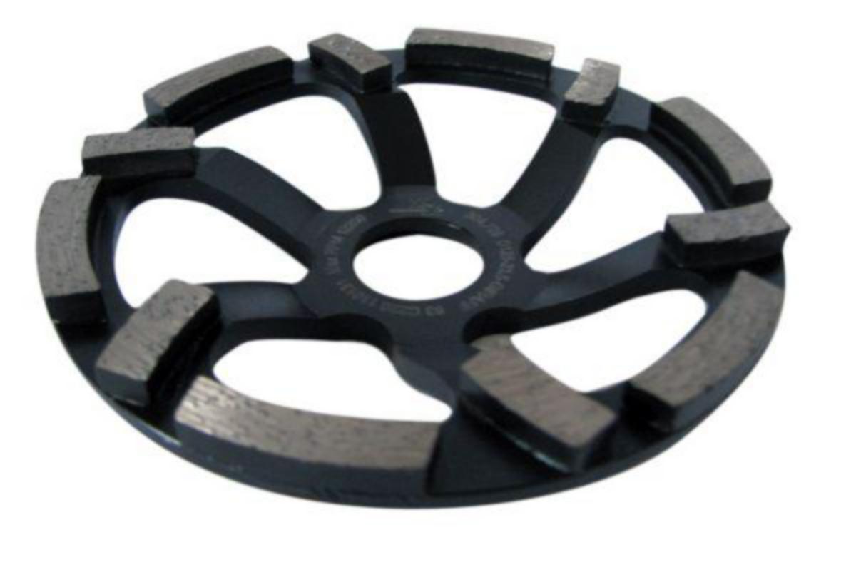 Diamantsliptallrik Flex för Betonggiraff - SLIPSKÅL 125MM BETONGGIRAFF BW BLACK WIRL FLEXXTRA 304.729