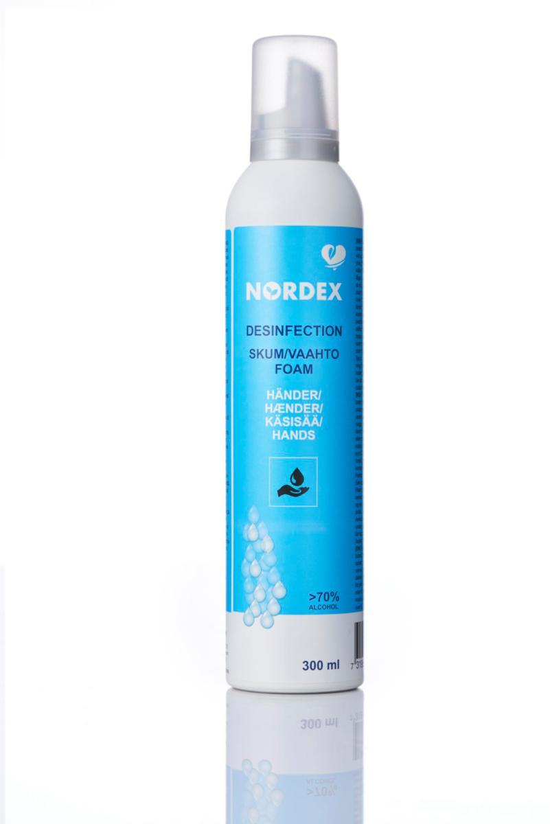 Handdesinfektionskum Nordex 70% - HANDDESINFEKTIONSSKUM 300 ML NORDEX