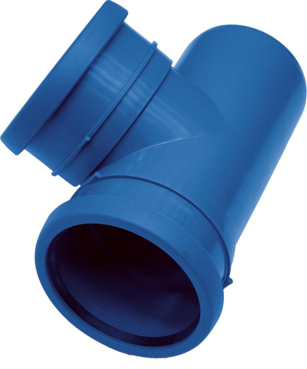 Grenrör med två muffar 88,5°, PP, Stilla - 50X50 88.5 GR PP GRENRÖR STILLA