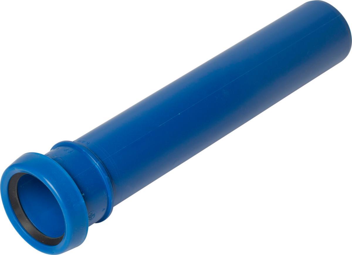Rör med en muff, PP, Stilla - 50X250 PP RÖR MED 1 MUFF STILLA