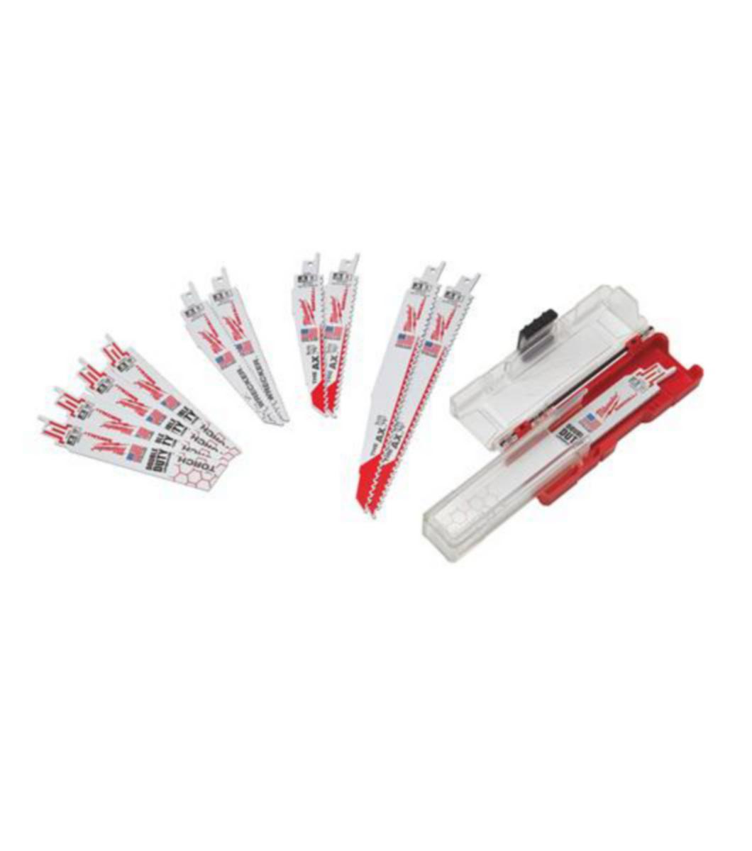 Tigersågblad Milwaukee Set 12p - TIGERSÅGBLAD SET 12-PACK MILWAUKEE 49222229