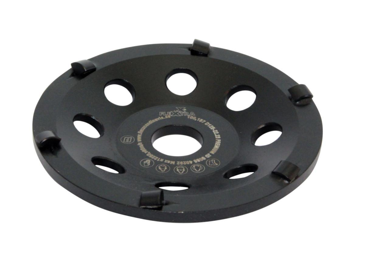 Diamantslipskål Flexxtra PCDX - DIAMANTSLIPTALLRIK FLEXXTRA PXDX4/6 125X23.5MM GIRAFF