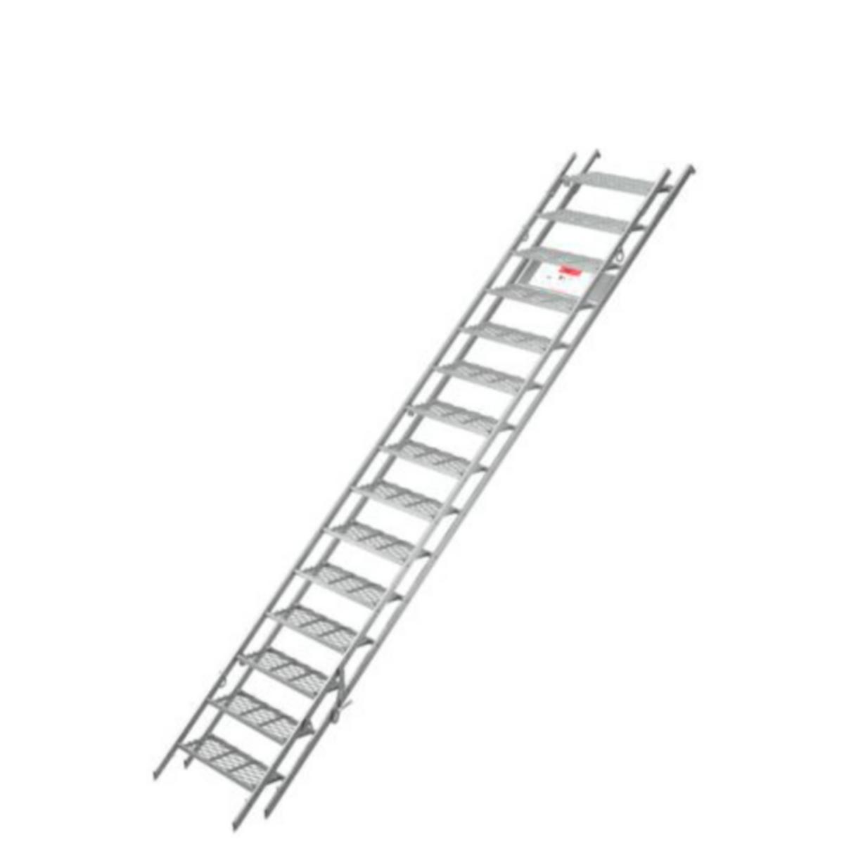 Byggtrappa Combisafe - BYGGTRAPPA 9 STEG GALVAD COMBISAFE CT1002Z