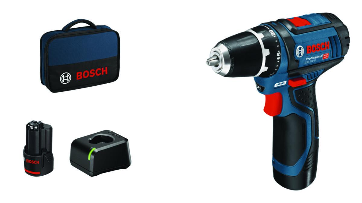 Borrskruvdragare Bosch GSR 12V-15 - SKRUVDRAGARE GSR 12V-15 BAG BOSCH 060186810F
