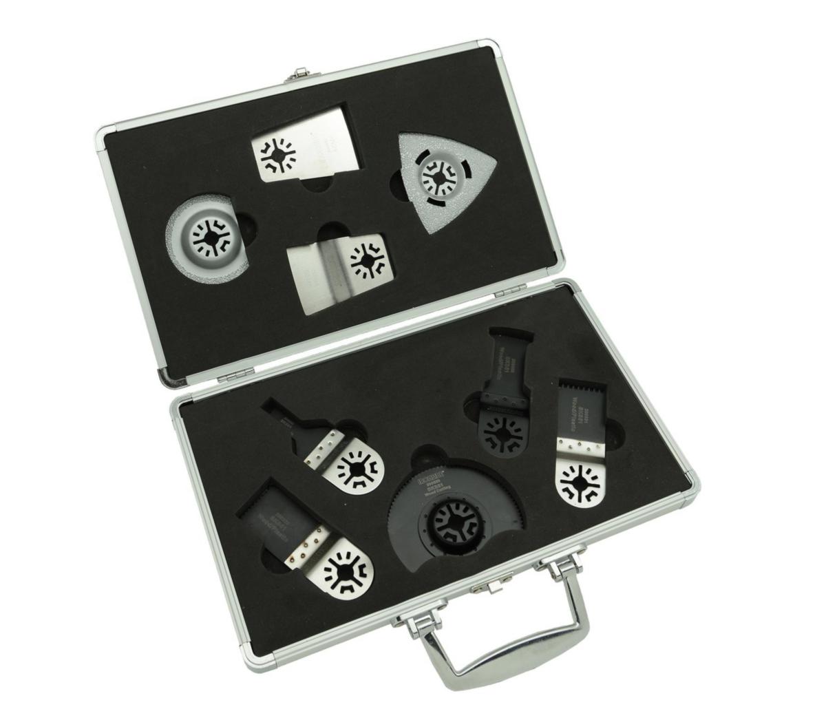 Multibladset Heavy Duty 9-delar - MULTIBLADSET 9-DEL HEAVY DUTY F TRÄ + DIAMANTBLAD I VÄSKA