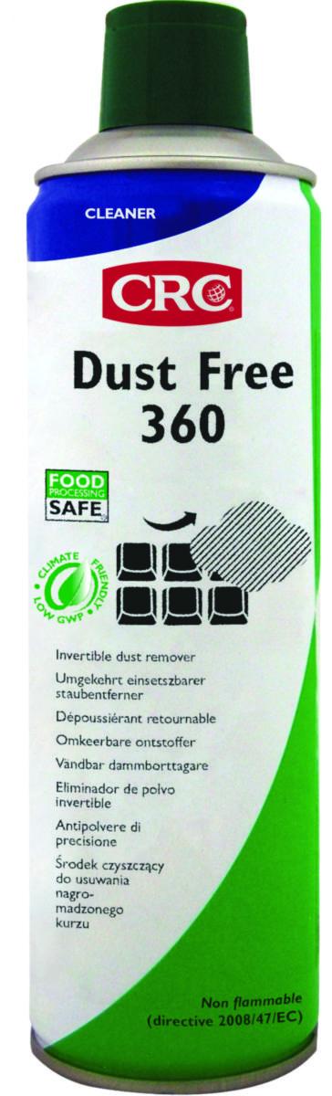 Rengöring CRC Dust free 360 - BLÅSRENT DUST FREE 360 250ML CRC 33158