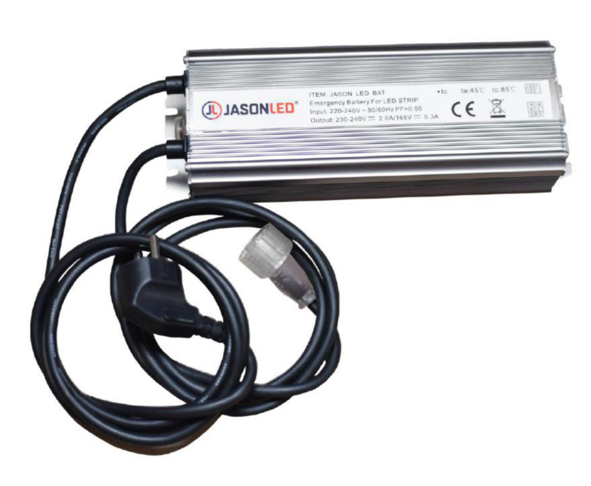 Batteri JASONLED - BATTERI NÖDBELYSNING IP65 MAX 50M PROSAFE 2X1H JASON 4200525