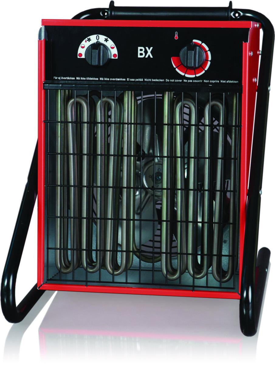 Värmefläkt BX, 9 kW/400V, Veab - VÄRMEFLÄKT BX 9SE 400V 9KW EFFEK IP44 VEAB GEL 02.0451017
