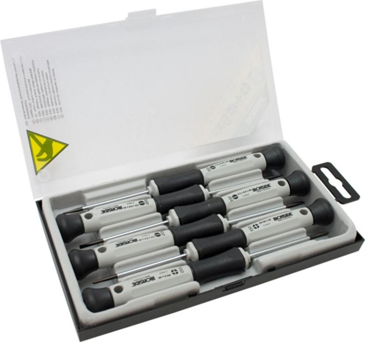 Elektronikmejselsats Ironside ESD - ELEKTRONIKMEJSELSA.SPÅR+PH ESD 6-DEL IRONSIDE 120522