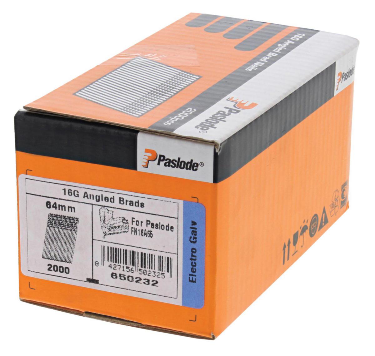 Dyckert Paslode AF-16 vinklad - BAND.DYCKERT HÄRDAD F15X50MM ITW 650047