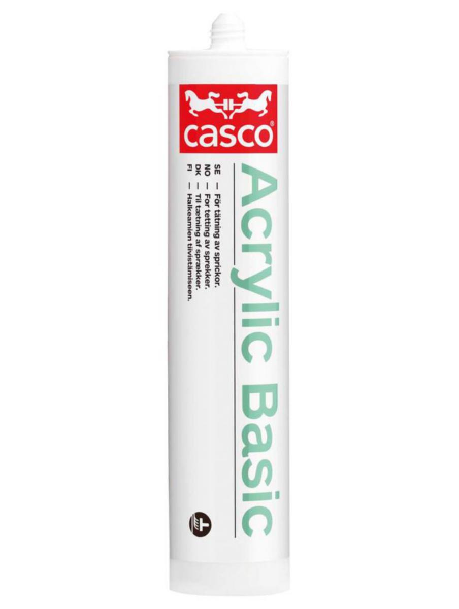 Akrylfogmassa Casco Akryl Basic - AKRYLFOG BASIC 0.3L  VIT CASCO 494983