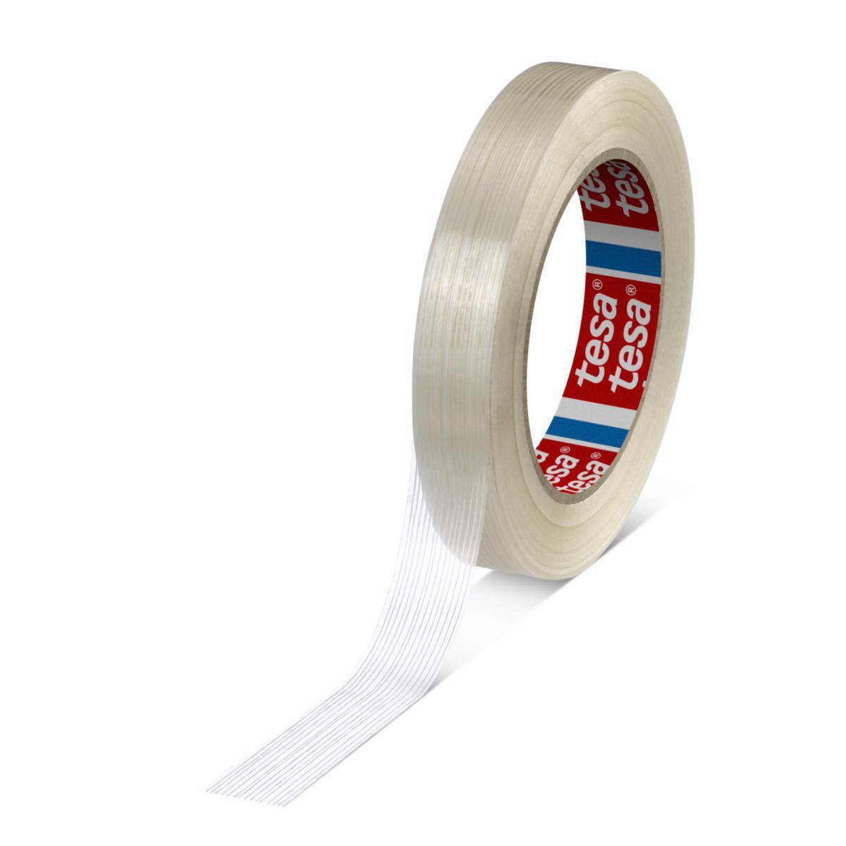 Bandningstejp Tesa 4590 - BANDNINGSTEJP TESA 4590 50MX19MM GLASFIBERARM PP-FOLIE