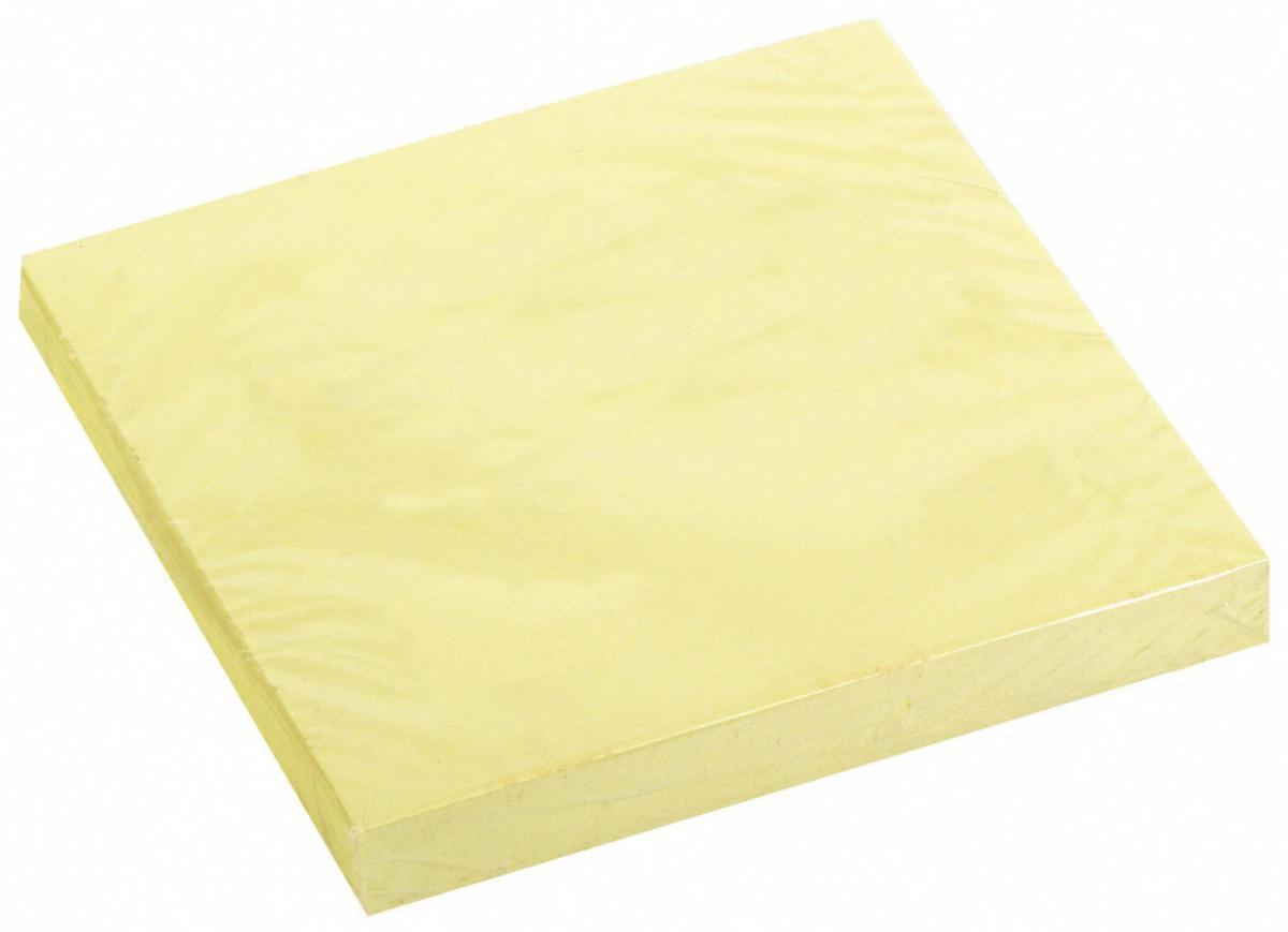 Notisblock Staples Stickies - NOTISBLOCK 76X76 MM GUL STAPLES 186771