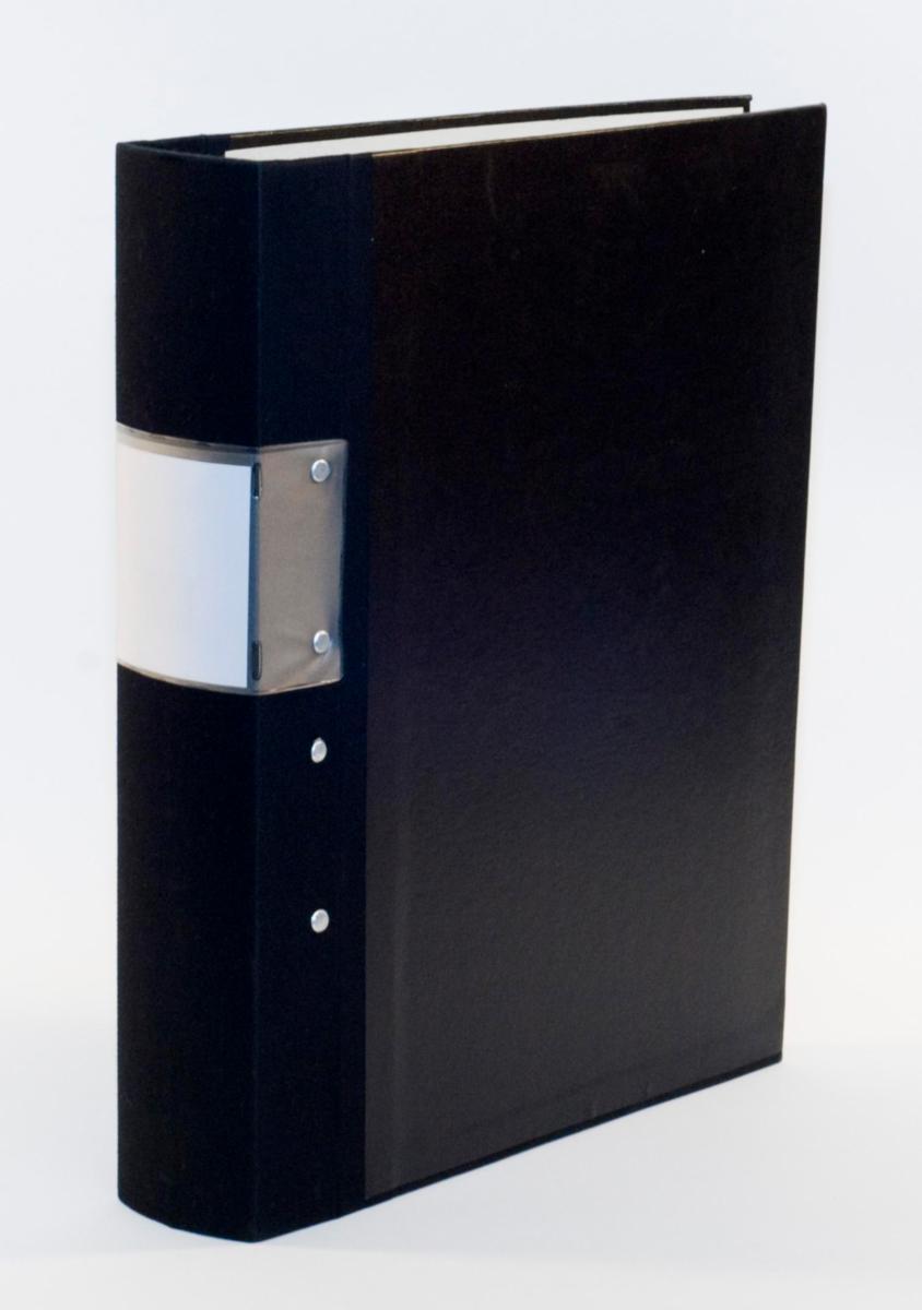 Kontorspärm A4 - KONTORSPÄRM A4 60MM SVART NEUTRAL