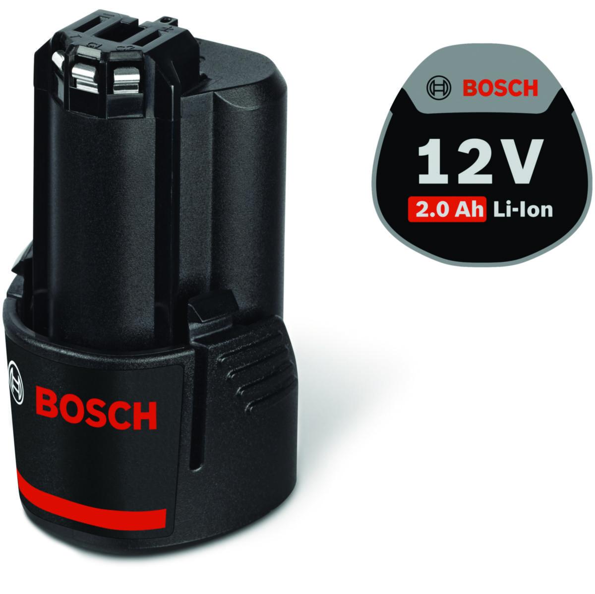 Batteri Bosch GBA 12 V 2.0 Ah Professional - BATTERI 12V 2.0AH LITHIUM BOSCH 1600Z0002X