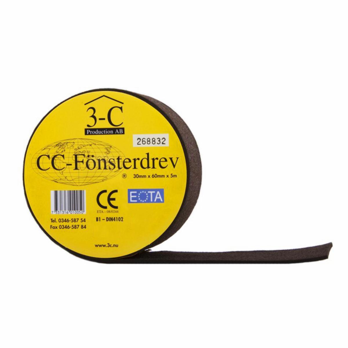 Fönsterdrev 3-C - FÖNSTERDREV CC 30MMX40X5M 1005/30/40
