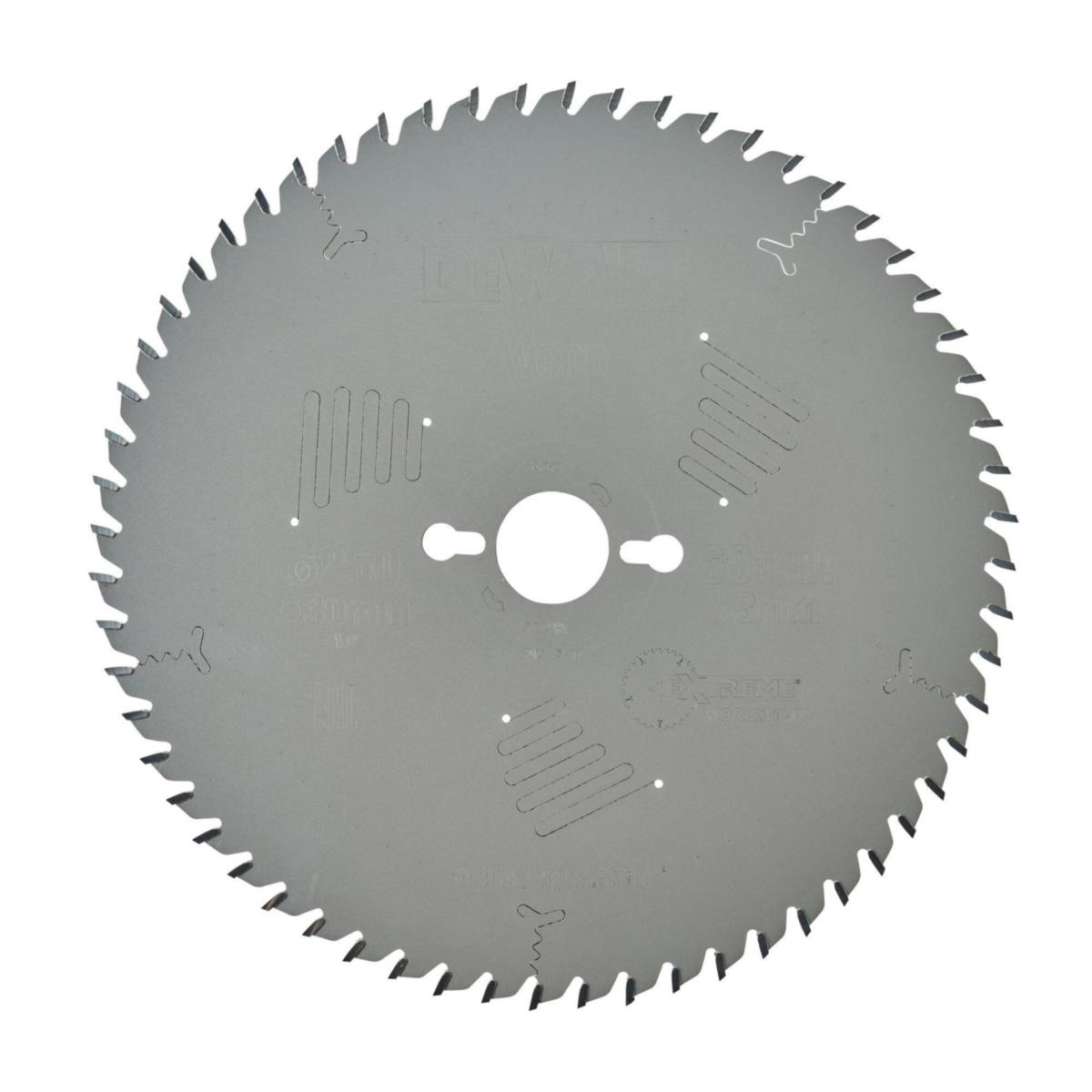 Cirkelsågklinga DEWALT serie 60 HM - SÅGKLINGA 250X30 60T HM60 ATB DEWALT DT4351-QZ
