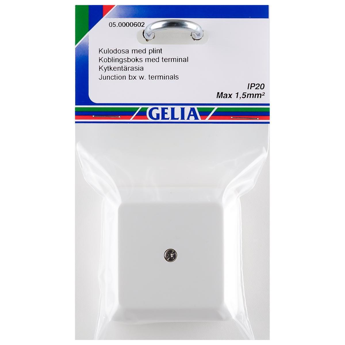 Kulodosa Gelia IP20 - KULODOSA 60X60 5 KLÄMMOR 05.0000602