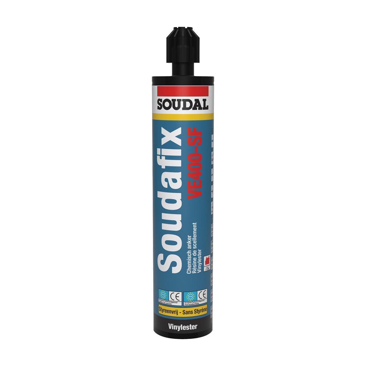 Ankarmassa Soudal Soudafix VE400-SF - SOUDAFIX VE400-SF 280ML FI/SE SOUDAL 124007