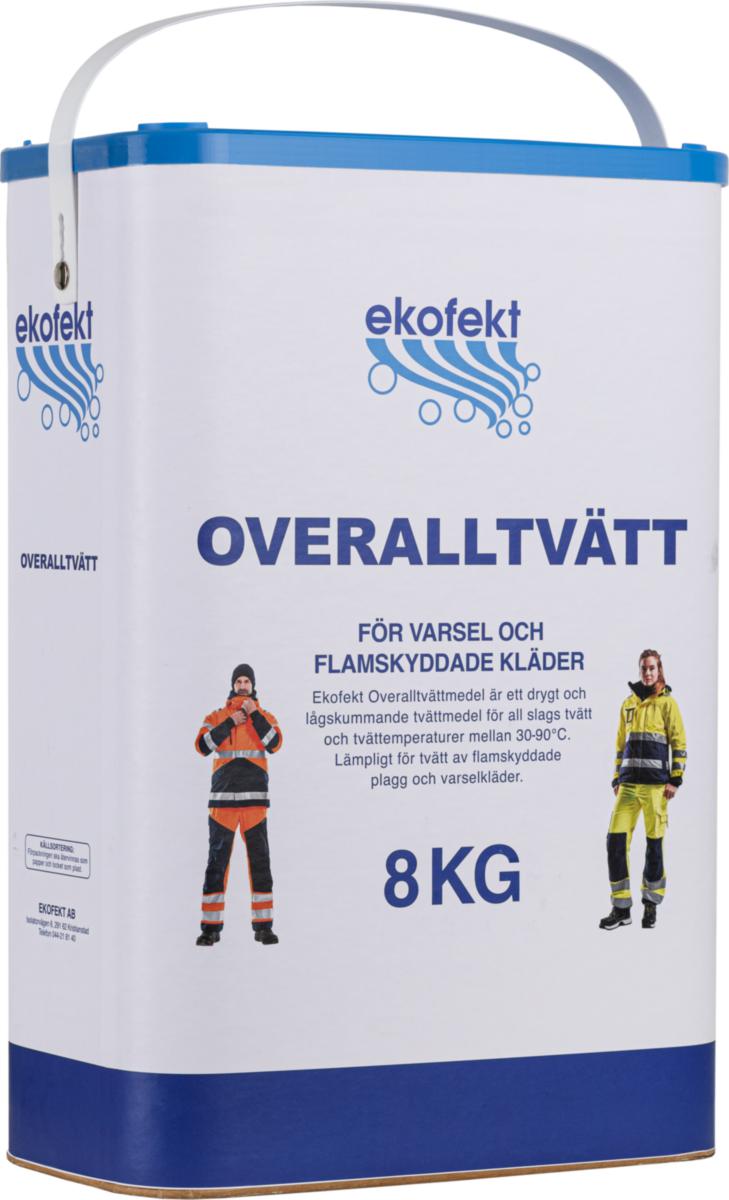 Overalltvättmedel Ekofekt - OVERALLTVÄTTMEDEL EKOFEKT FÖR VARSEL O FLAMSKYDD 8 KG
