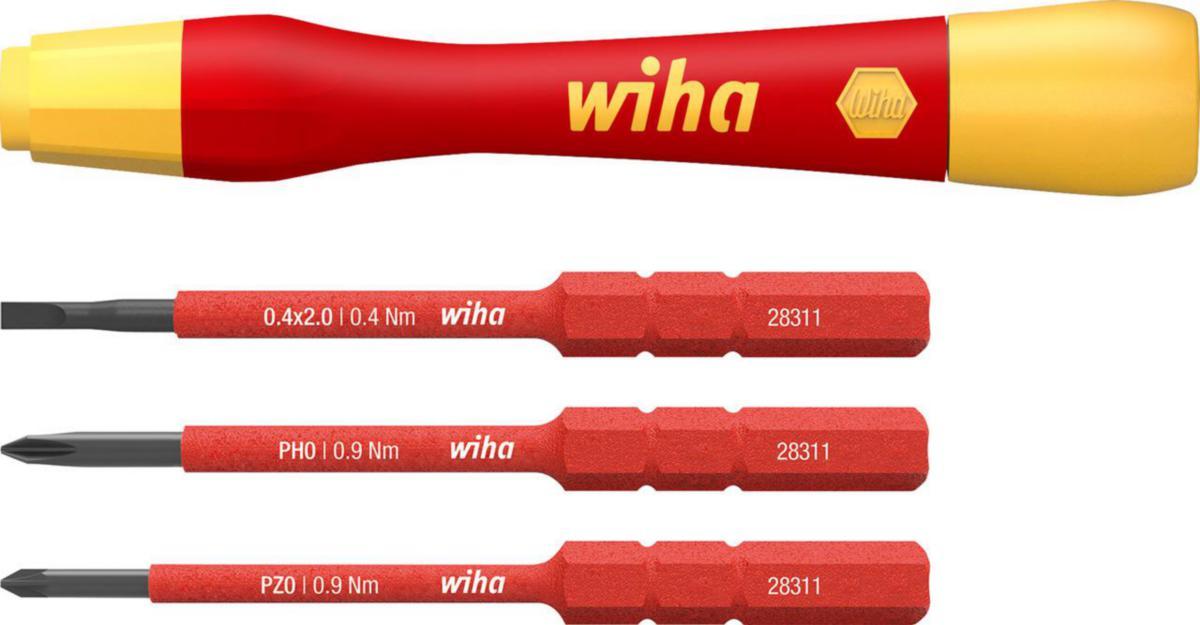 Elektronikbitsskruvmejsel Wiha PicoFinish slimVario - ELEKTRONIKBITSSKRUVMEJSEL WIHA PICOFINISH SLIMVARIO 1000V
