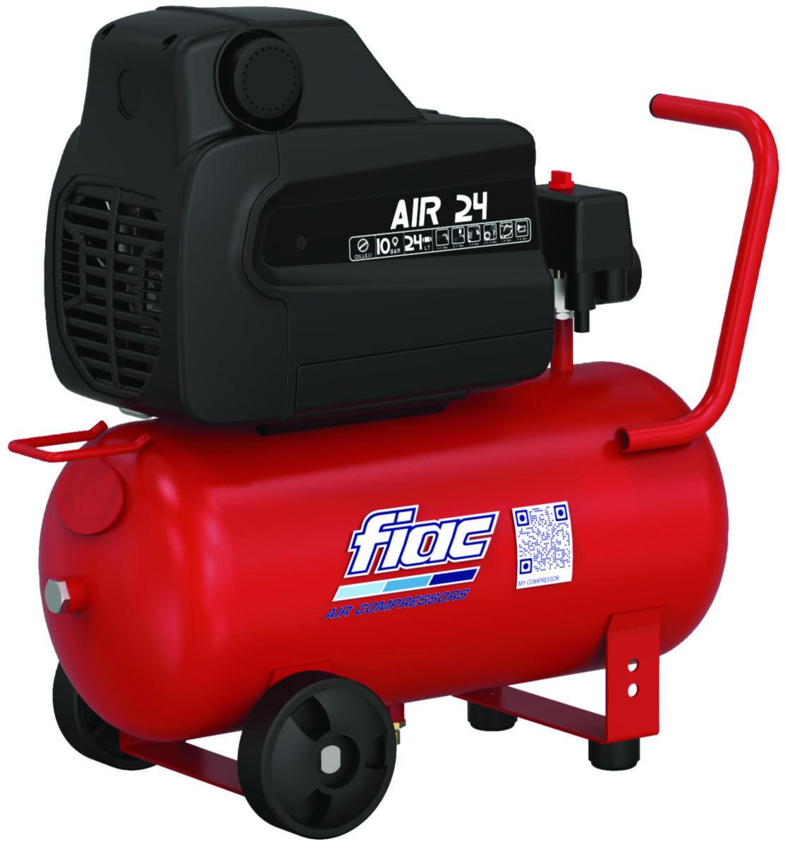 Kompressor XXS 228 Oljefri - KOMPRESSOR XSS 228 OLJEFRI 24L BEH. 95L/M VID 6BAR 230V