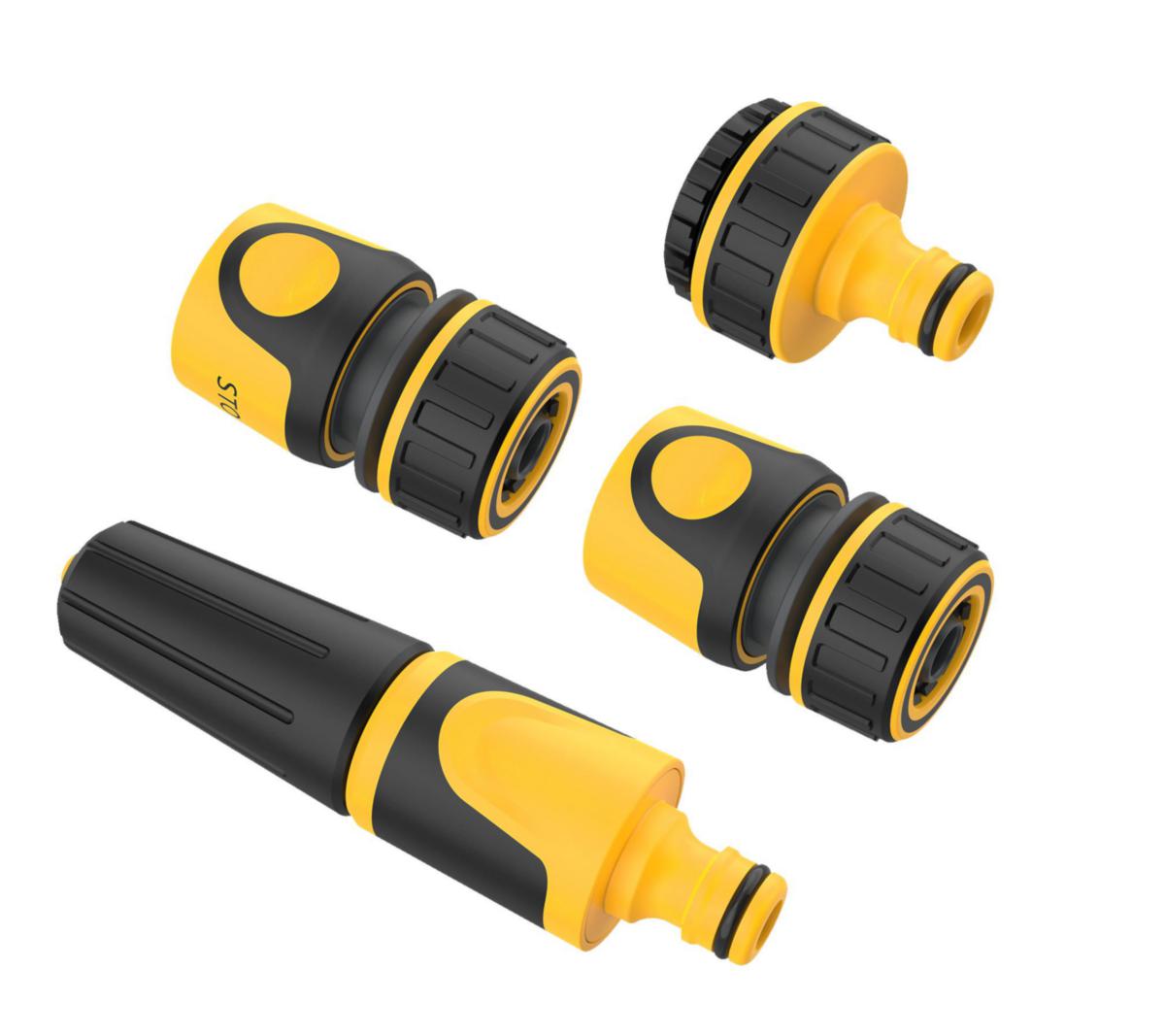 Grundset Ironside plast/gummi - GRUNDSET 1/2" TVÅKOMP IRONSIDE 500191
