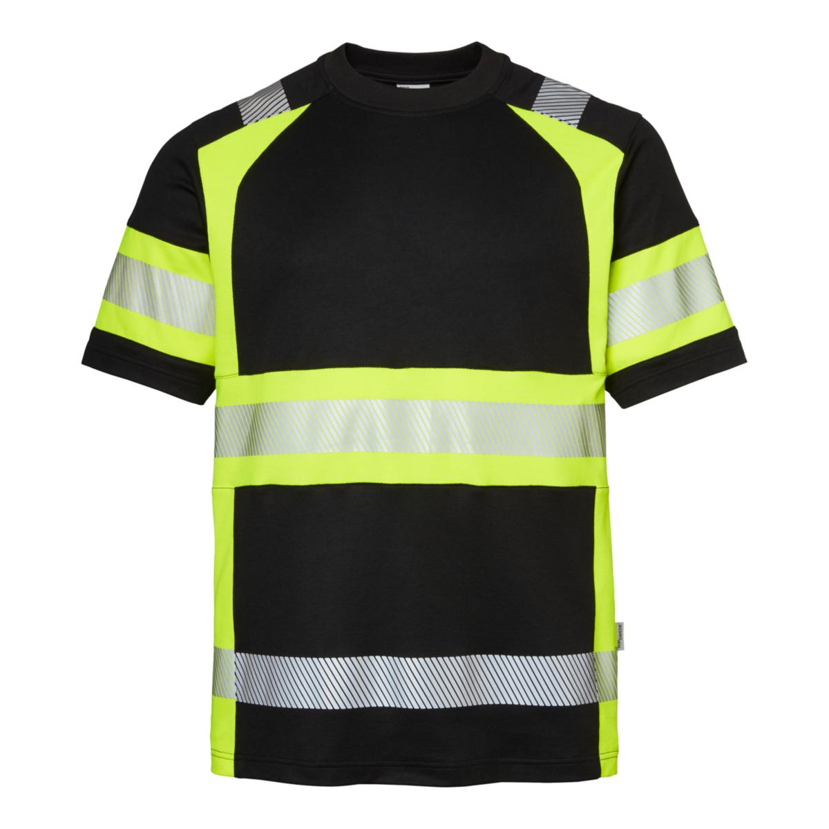 T-shirt Top Swede 600 - T-SHIRT 600 SV/GUL XXL TOPSWEDE 1001886914012