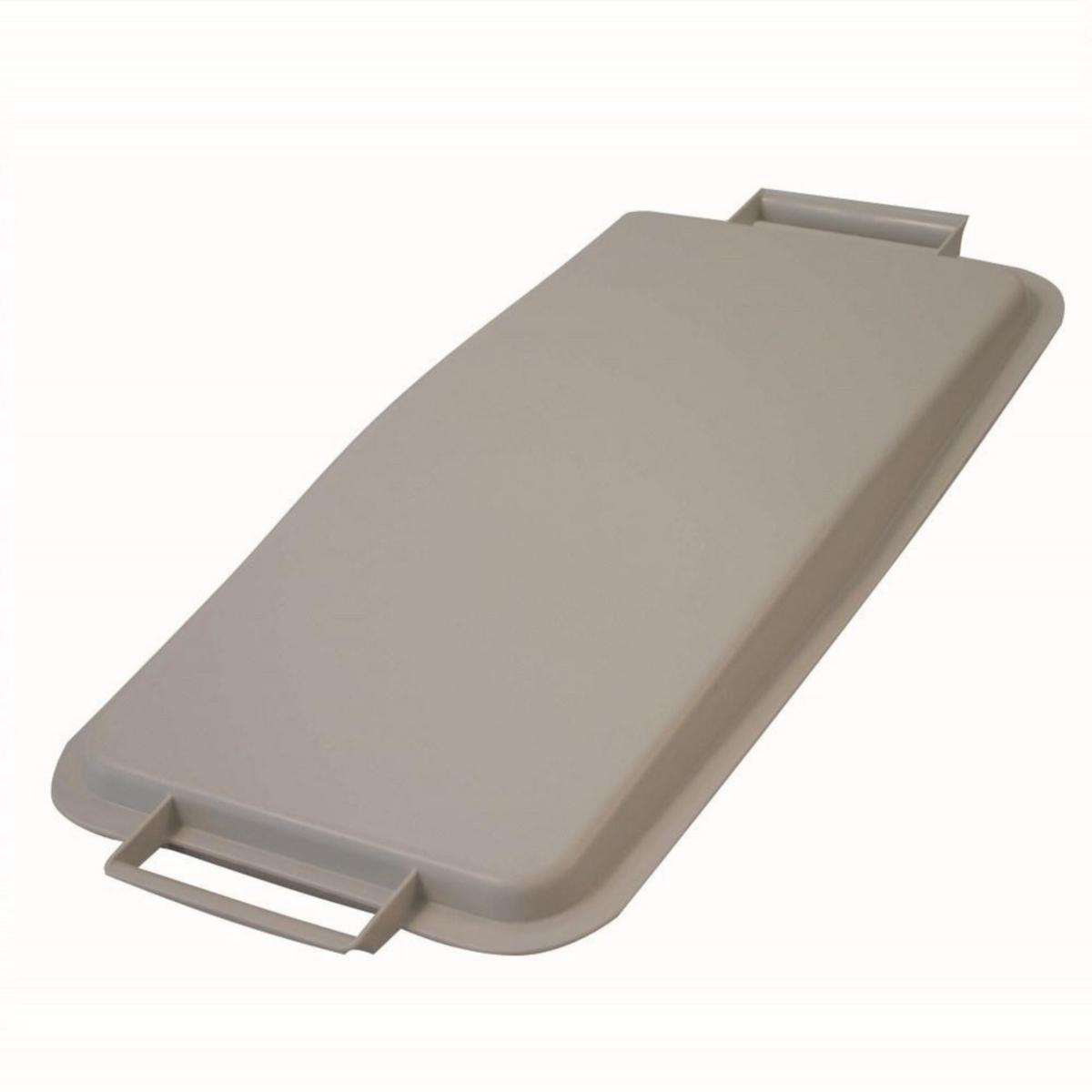 Lock till behållare 60L - LOCK AVFALLSTUNNA 60 LIT GRÅ KEBA 44 ST/PALL 778048