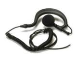 Headset vattentät/Öronmussla Polis