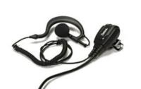Headset vattentät/Öronmussla Polis