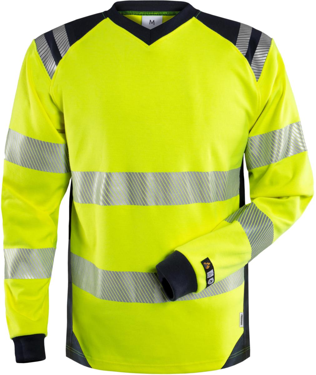 T-shirt Fristads 7359 TFL - T-SHIRT FLAM KL 3 7359 TFL VAGUL/MARINBLÅ 131147-171 2XL