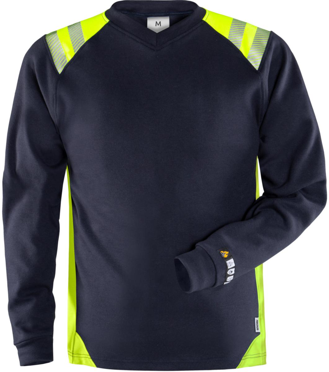T-shirt Fristads 7360 TFL - T-SHIRT 7360 TFL MA/GUL 2XL FRISTADS 131149-556 2XL