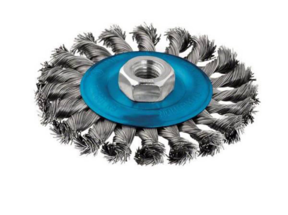 Axialborste Bosch M14 Virad stål - SKIVBORSTE 115MM PLAN VIRAD BOSCH 2608622059