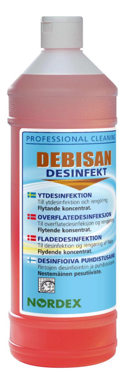 Ytdesinfektion Nordex Debisan Desinfekt - YTDESINFEKTION DEBISAN 1L NORDEX DESINFEKT