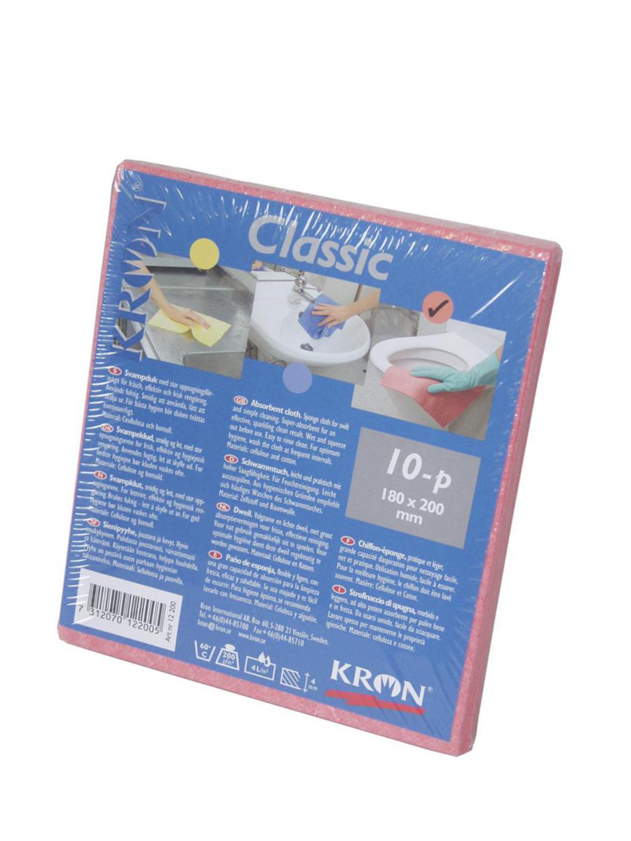 Svampduk Classic - SVAMPDUK  170 X 200 CLASSIC RÖD/BLÅ/GUL 4-PACK