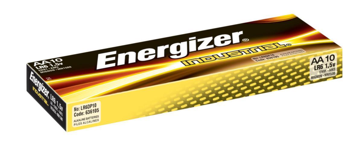 Batteri INDUSTRIAL 10/12-pack - BATTERI AA 1.5V 10/