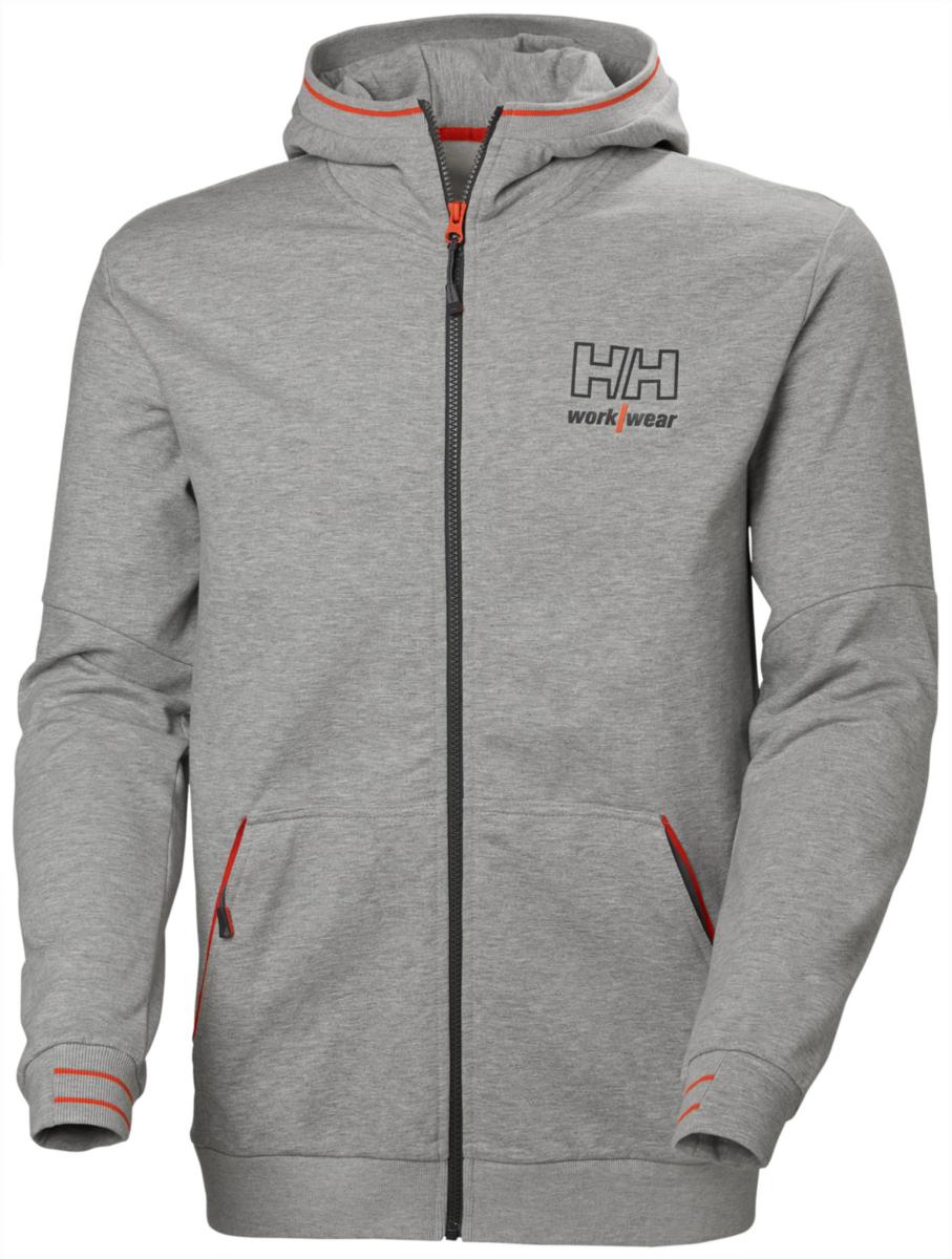 Huvjacka Helly Hansen Kensington 79243 - LUVTRÖJA ZIP KENSINGTON GRÅ S HELLY HANSEN 79243-930-S