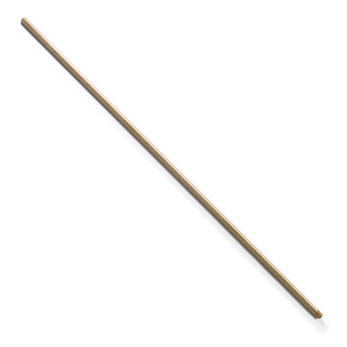 Redskapsskaft trä gängat - TRÄSKAFT 1500X24MM GÄNGAT LACKAT OBEHANDLAT