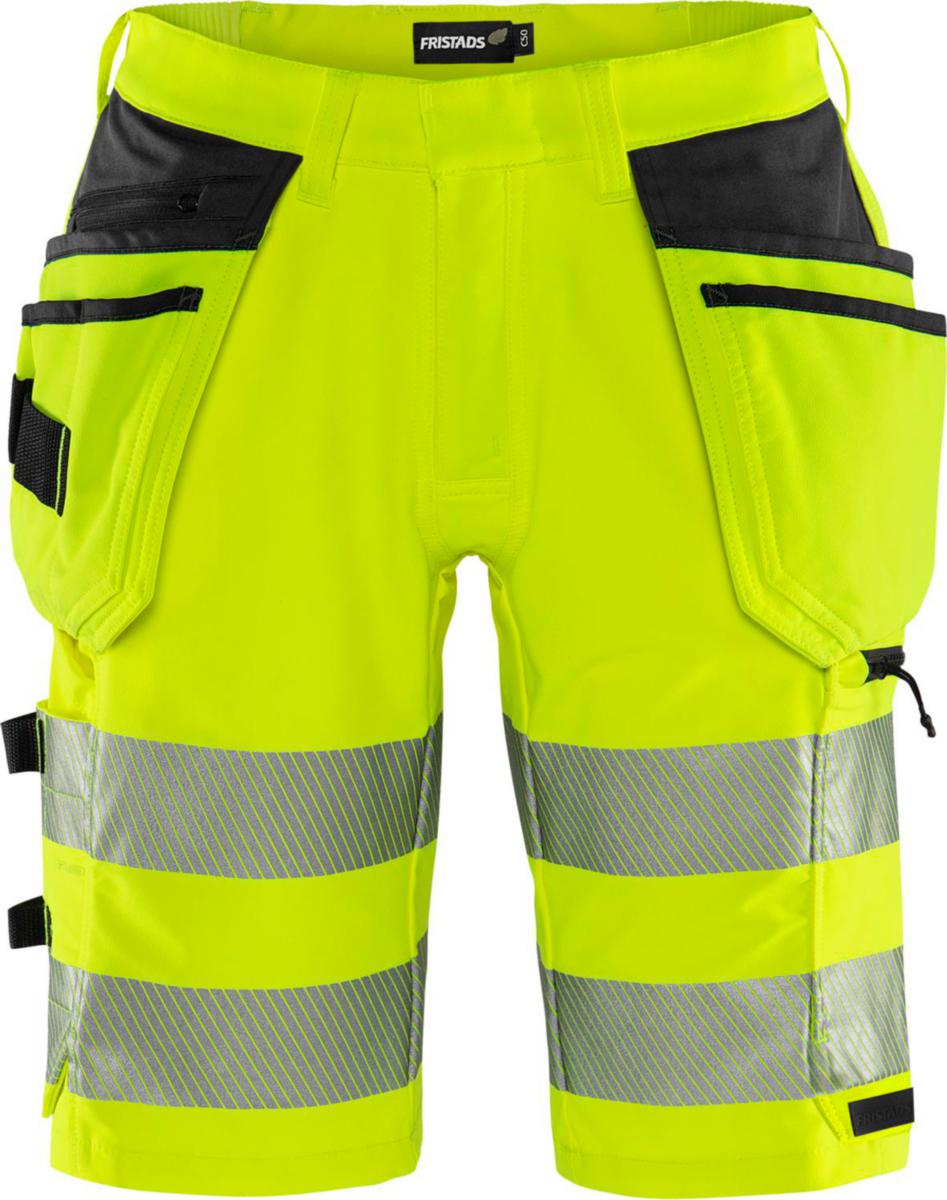 Shorts Fristads 2646 GSTP Green - SHORTS 2646 GSTP GUL/SVART C46 FRISTADS 134191-196 C46