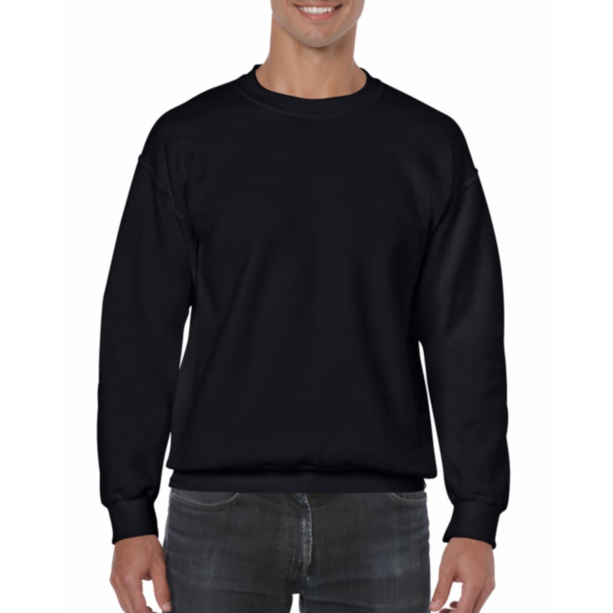 Sweatshirt Gildan G118000 - SWEATSHIRT GI18000 SVART M GILDAN GI18000 03633