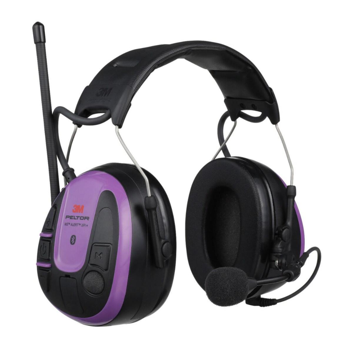 Hörselkåpa 3M PELTOR WS Alert XPI+ - HÖRSELKÅPA PELTOR W ALERT XPI+ HJÄSSBYGEL FM RDS APP MULTIP