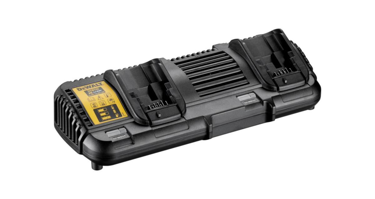 Batteriladdare DEWALT DCB132 - LADDARE TVÅ PORTAR DCB132 FLEXVOLT DEWALT DCB132-QW