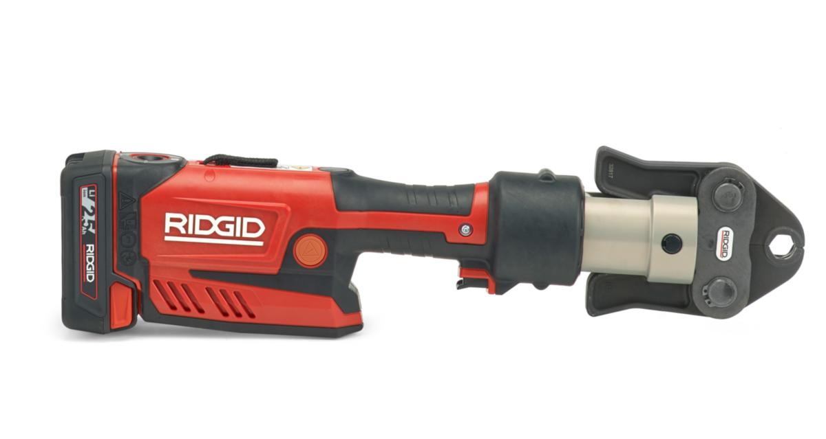 Pressmaskin Ridgid RP 351 - PRESSVERKTYG RP351 RIDGID 18V MED 3 KÄFTAR M15 M22 M28